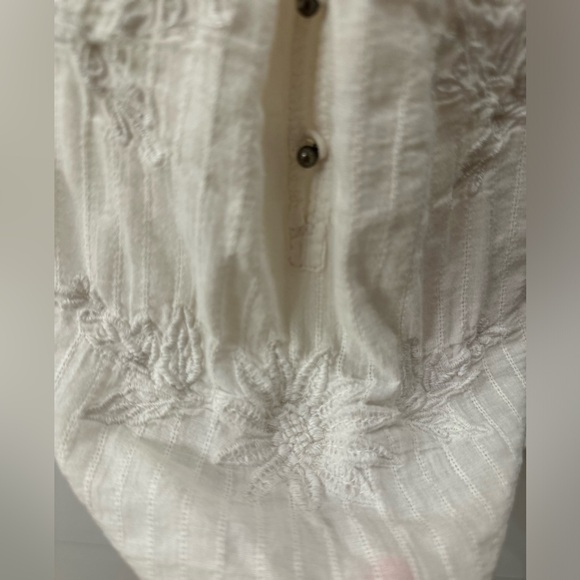 Abercrombie & Fitch vintage embroidered tank top small - Picture 3 of 12